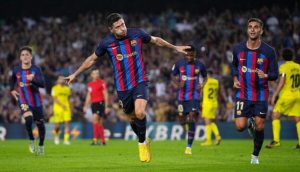 Barcelona 3 vs 0  Villarreal Highlights Video 