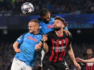 UCL: Napoli vs AC Milan 1-1 Highlights